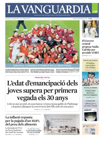 La Vanguardia (Català-1ª edició) - 12 Aug 2023