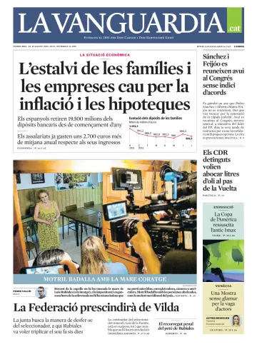 La Vanguardia (Català-1ª edició) - 30 Aug 2023