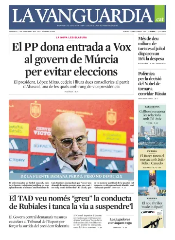 La Vanguardia (Català-1ª edició) - 2 Sep 2023