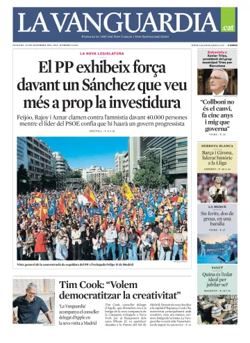 La Vanguardia (Català-1ª edició) - 25 Sep 2023