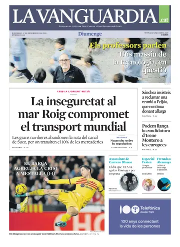 La Vanguardia (Català-1ª edició) - 17 Dec 2023