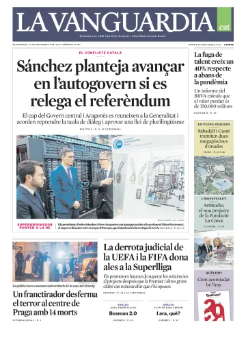 La Vanguardia (Català-1ª edició) - 22 Dec 2023