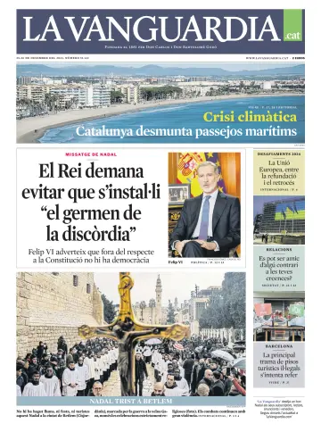 La Vanguardia (Català-1ª edició) - 25 Dec 2023