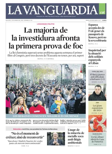La Vanguardia (Català-1ª edició) - 8 Jan 2024