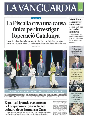 La Vanguardia (Català-1ª edició) - 15 Feb 2024