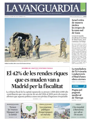La Vanguardia (Català-1ª edició) - 08 abril 2024