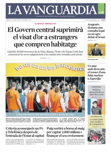 La Vanguardia (Català-1ª edició) - 9 Apr 2024