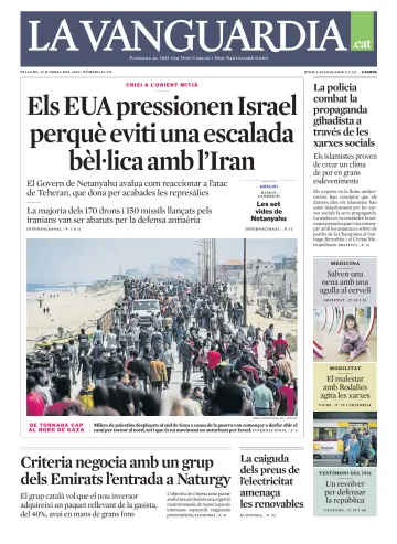La Vanguardia (Català-1ª edició) - 15 Apr 2024