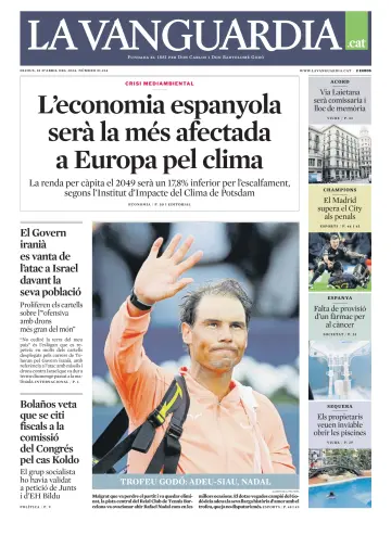 La Vanguardia (Català-1ª edició) - 18 4月 2024