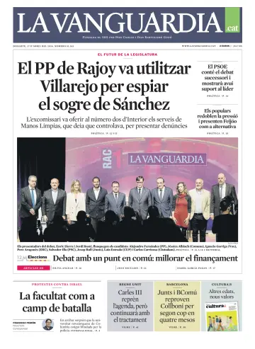 La Vanguardia (Català-1ª edició) - 27 Apr 2024