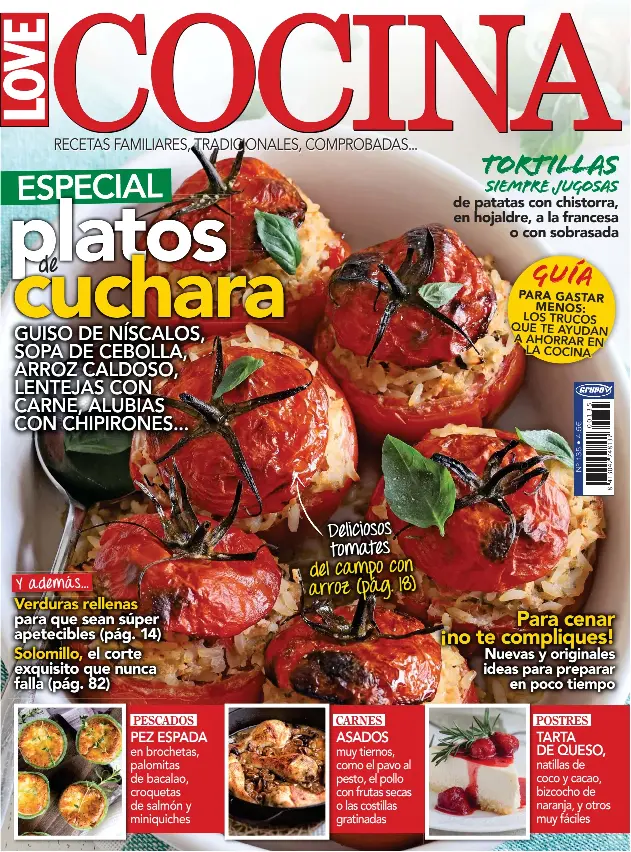 DELICIOSOS TOMATES DEL CAMPO CON ARROZ