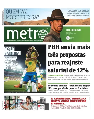 Metro Brasil (Belo Horizonte) - 25 mars 2022