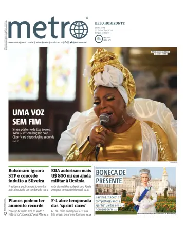 Metro Brasil (Belo Horizonte) - 22 abril 2022