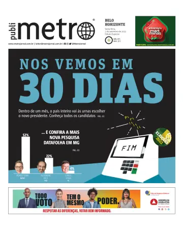 Metro Brasil (Belo Horizonte) - 02 Eyl 2022