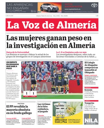 La Voz de Almería - 19 Feb 2024