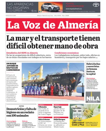 La Voz de Almería - 21 Feb 2024