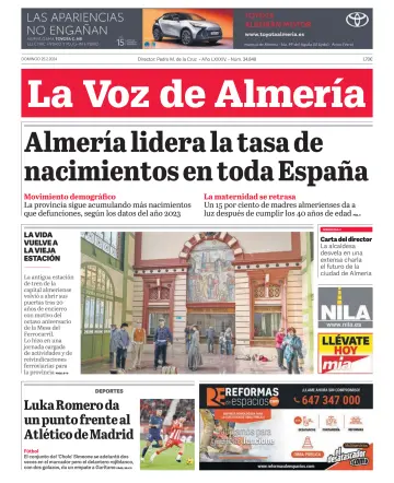 La Voz de Almería - 25 Feb 2024