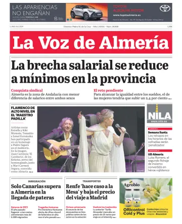 La Voz de Almería - 26 Feb 2024