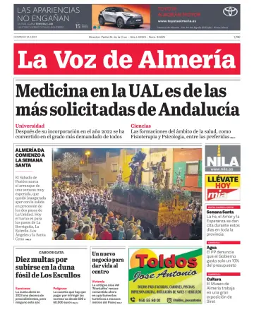 La Voz de Almería - 24 Mar 2024
