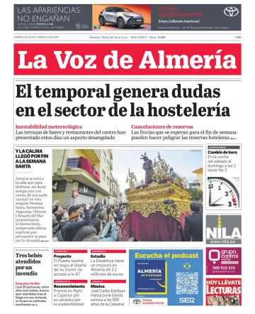 La Voz de Almería - 29 Mar 2024