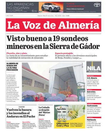 La Voz de Almería - 1 Apr 2024