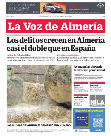 La Voz de Almería - 2 Apr 2024