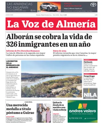 La Voz de Almería - 4 Apr 2024