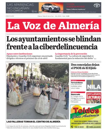 La Voz de Almería - 6 Apr 2024