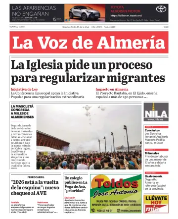 La Voz de Almería - 7 Apr 2024