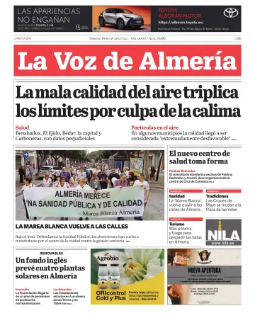 La Voz de Almería - 8 Apr 2024
