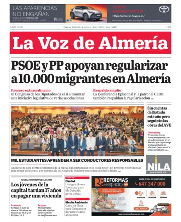 La Voz de Almería - 11 4월 2024