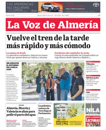 La Voz de Almería - 13 Apr 2024