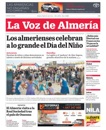 La Voz de Almería - 14 4월 2024