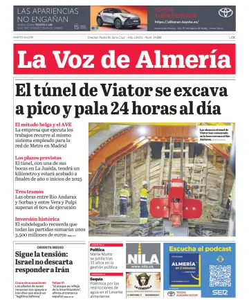 La Voz de Almería - 16 abr. 2024