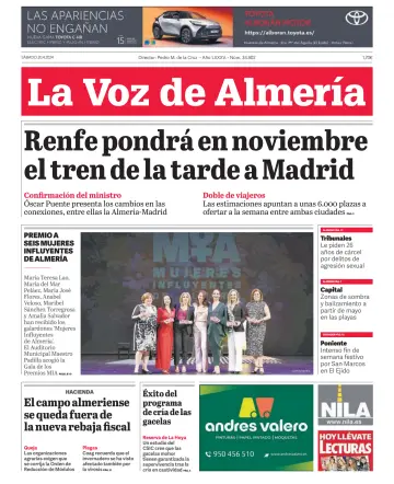 La Voz de Almería - 20 abril 2024