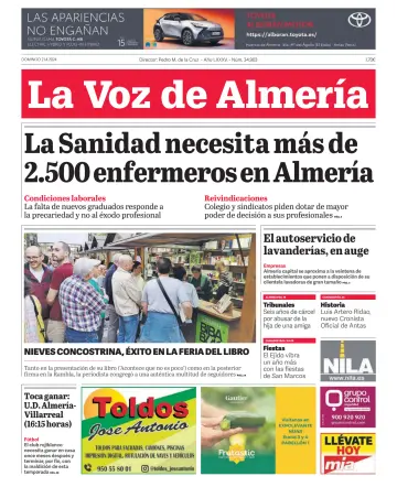 La Voz de Almería - 21 Aib 2024