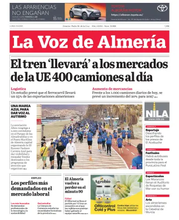 La Voz de Almería - 22 avr. 2024