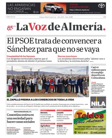 La Voz de Almería - 26 abr. 2024