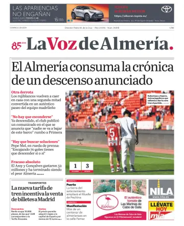 La Voz de Almería - 28 Nis 2024