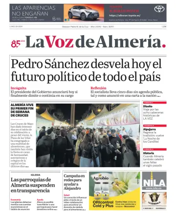 La Voz de Almería - 29 4월 2024