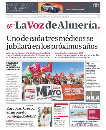 La Voz de Almería - 2 May 2024