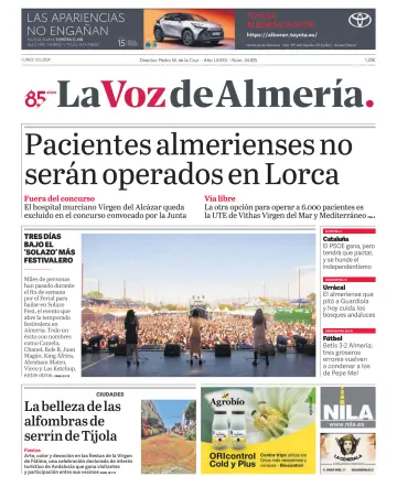 La Voz de Almería - 13 Ma 2024
