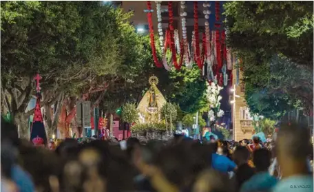 LA VIRGEN DEL MAR LLENA EL CENTRO