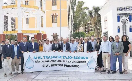 EL LEVANTE ALMERIENSE CLAMA POR AGUA DEL TAJO