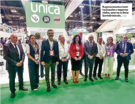 ALMERÍALUCEEN FRUIT ATTRACTION CON MÁS DE 60 EMPRESAS