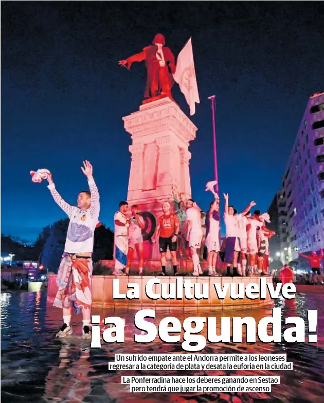 LA CULTU VUELVE ¡A SEGUNDA!