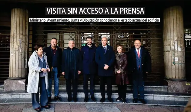VISITA SIN ACCESO A LA PRENSA
