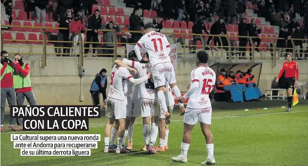 PAÑOS CALIENTES CON LA COPA