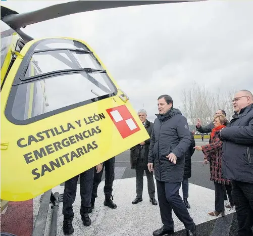 HELICÓPTERO SANITARIO PARA EL BIERZO