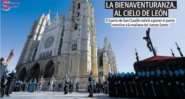 LA BIENAVENTURANZA, AL CIELO DE LEÓN